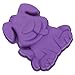 MoldFun Dog Baking Mold Dog Non-stick Silicone Pan Mold for Cake, Muffin, Loaf, Bread, Toast, Mousse, Scone (Random Color)