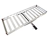 MaxxHaul 60" x 22" Aluminum Cargo Carrier Rack Basket for Luggage for SUV Truck Car Van - 500 lbs. Capacity, Silver