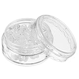 FIXOSHEE Almohadillas Traseras para Pendientes de Silicona Transparente 30 Piezas Cierre de Seguridad Flexible para Pendientes Perforados Accesorios para Joyería