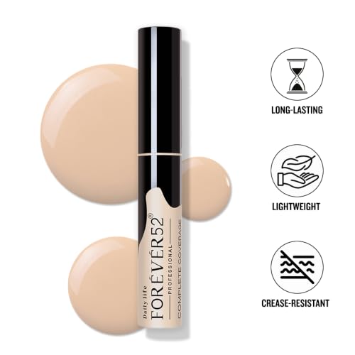 Image of Daily Life Forever52 Complete Coverage Concealer | Easily Blendable, Natural Finish, Crease-Resistant & Buildable Coverage for Face Makeup (Buttermilk-14)
