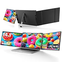 Amazon.co.jp: デュアルモニター Omiodo 14インチ トリプルモニター