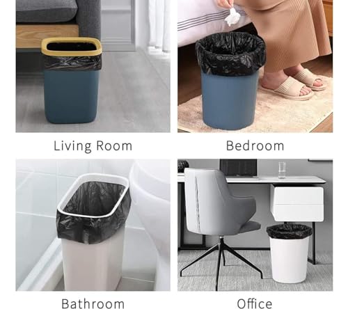 Image of Garbage Bag for Kitchen, Dustbin Bags, Leak-Proof Wastage Bag, Multipurpose Bags for Home, Office, Restaurants, Dry & Wet Trash Bag - MQ-03 - Black (19X21 Inch) (3)