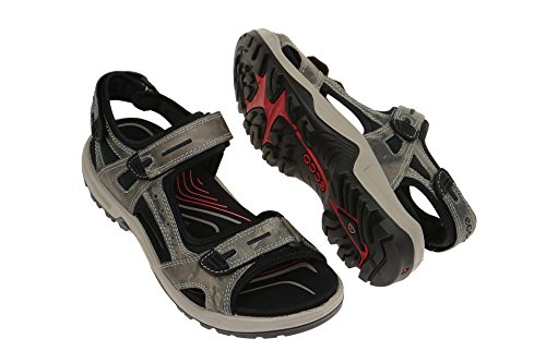 Image of ECCO Men's Yucatan outdoor offroad hiking sandal, Tarmac, 42 EU (US Men's 8-8.5 M)