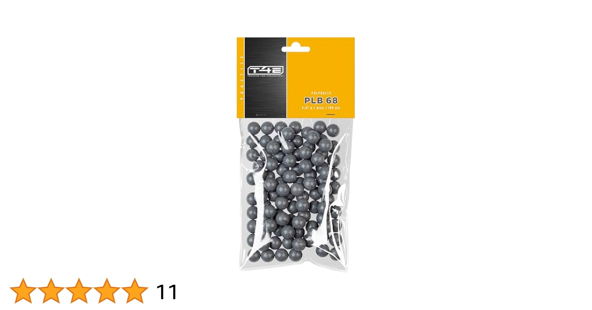 Umarex T4E Practice PLB 43 Polyballs Pack Of 500 - TERu00c4ASEkeskus