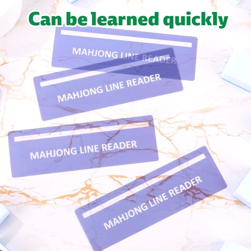 Lector de reglas Mahjong 4 piezas, ayuda para principiantes miniatura 3