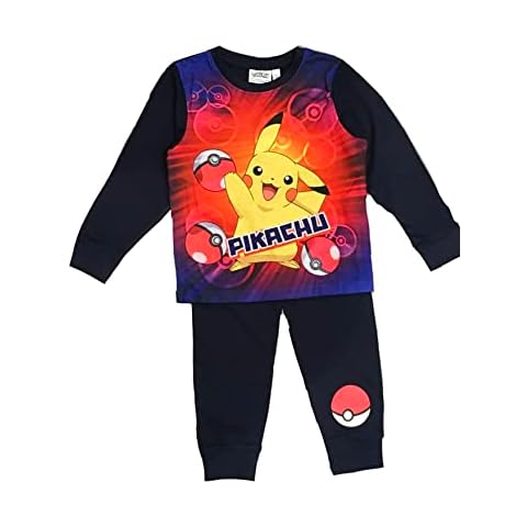 Pokemon Pikachu Long Sleeve Pyjamas Set Cover