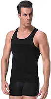 Regata Modeladora Masculina de Compressão Abdominal, Cinta Slim para Definir a Silhueta, Camiseta Compressora Discreta e Confortável para Uso Diário
