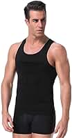 Regata Modeladora Masculina de Compressão Abdominal, Cinta Slim para Definir a Silhueta, Camiseta Compressora Discreta e Confortável para Uso Diário