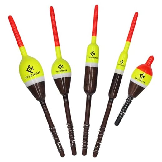 XFISHMAN Balsa Fishing Floaters Spring Bobbers Fishing Kit Tackle Floats Assortment for Crappie Panfish Walleyes (America's Classic Float Assortment 10 Pack)