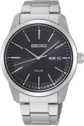 Seiko Solar SNE527P1 Montre-Bracelet pour hommes Alimentation Solaire