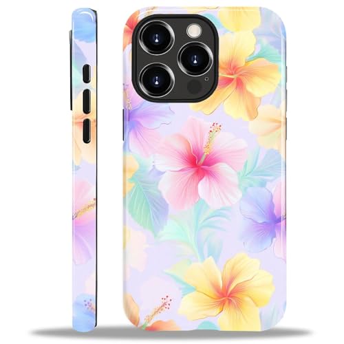 Coque iPhone 15 Pro Max CARLOCA motif tropical - Protection hybride antichoc PC/TPU