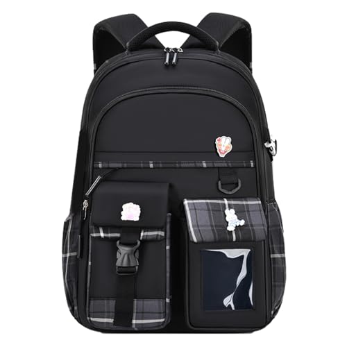 Sac à dos de dessin animé pour étudiante avec dossier aéré