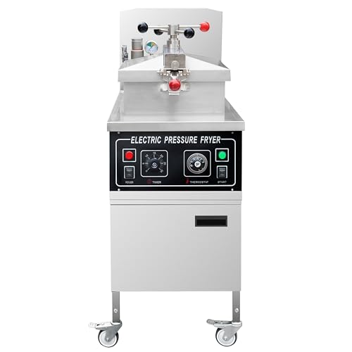 GGM Gastro | EHFMJ491 | Freidora eléctrica de alta presión - 24 litros - 13,5 kW - Manual