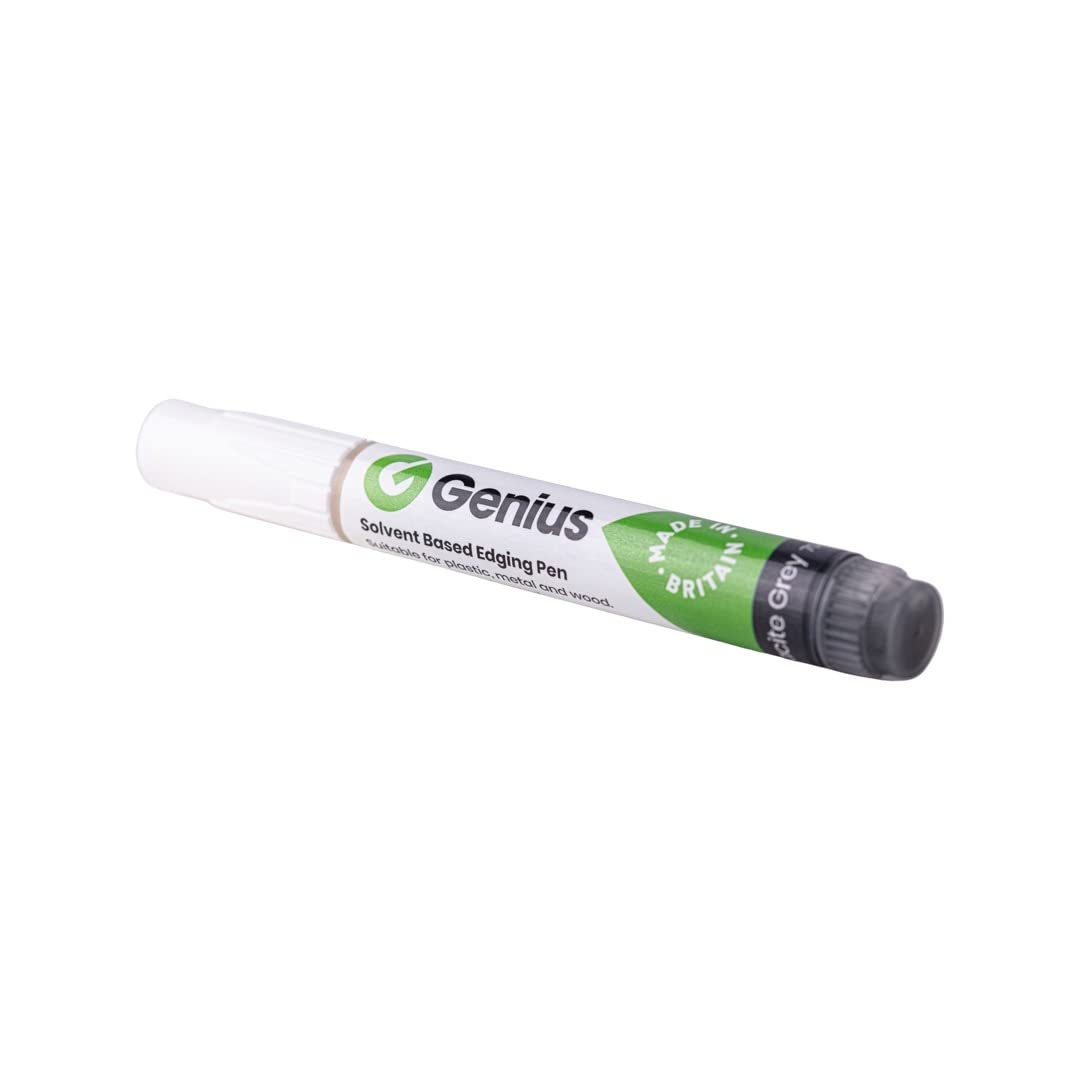 Genius® Anthracite Grey Touch Up Pen for UPVC Windows and Doors, Laminate and Furniture
