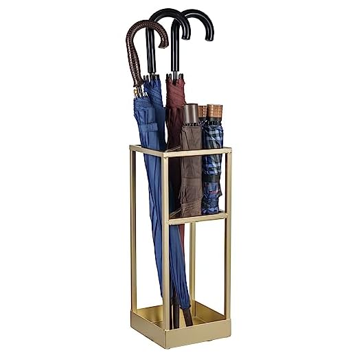 Best choice products modern spherical metal entryway umbrella storage stand Modern Brass Tone Entryway Umbrella Holder