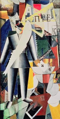 Cuadro de lienzo El aviador de Malevich 60x90cm para decoraciones de interiores