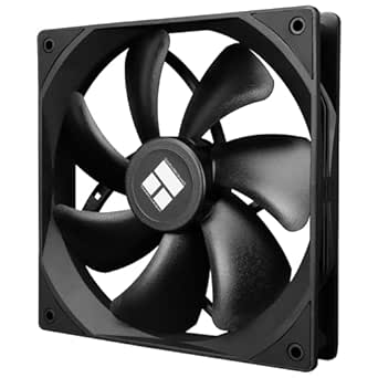 Thermalright TL-C14C High Performance CPU PWM Fan, 140mm Case Fan, 1500RPM Speed, Compatible With Desktop (Black)