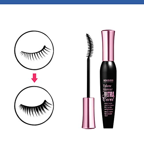 Bourjois Volume Glamour Ultra Curl Mascara - 01 Black - Image 3