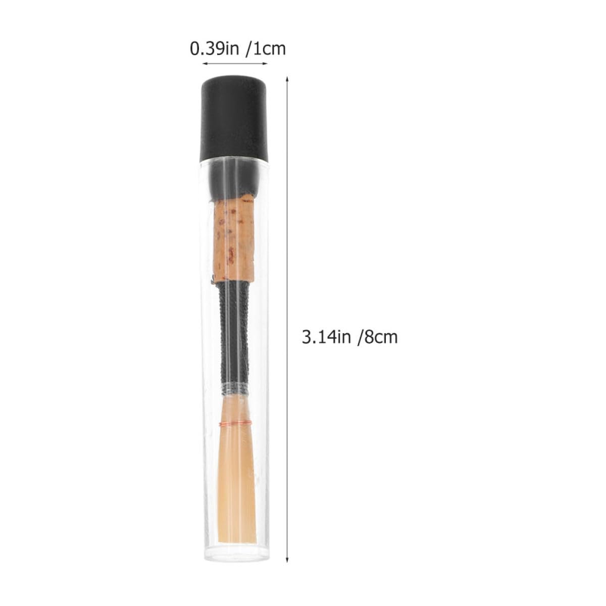 2 piezas Cañas de Oboe Profesionales Hechas Mano Cañas de Cobre Resistentes y Compactas para Músicos Expertos Accesorio Imprescindible para Oboístas Profesionales