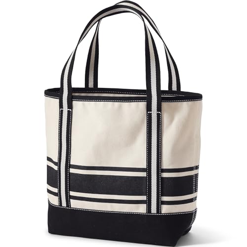 Image of Lands' End Open Top Canvas Tote Bag