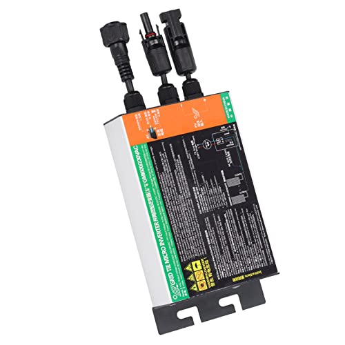Inversor Solar Grid Tie, Inversor Solar 600W Alta Taxa de Conversão MPPT Onda Senoidal Pura IP55 À P