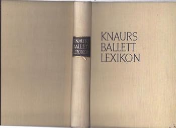 Hardcover Knaurs Ballett Lexikon [German] Book