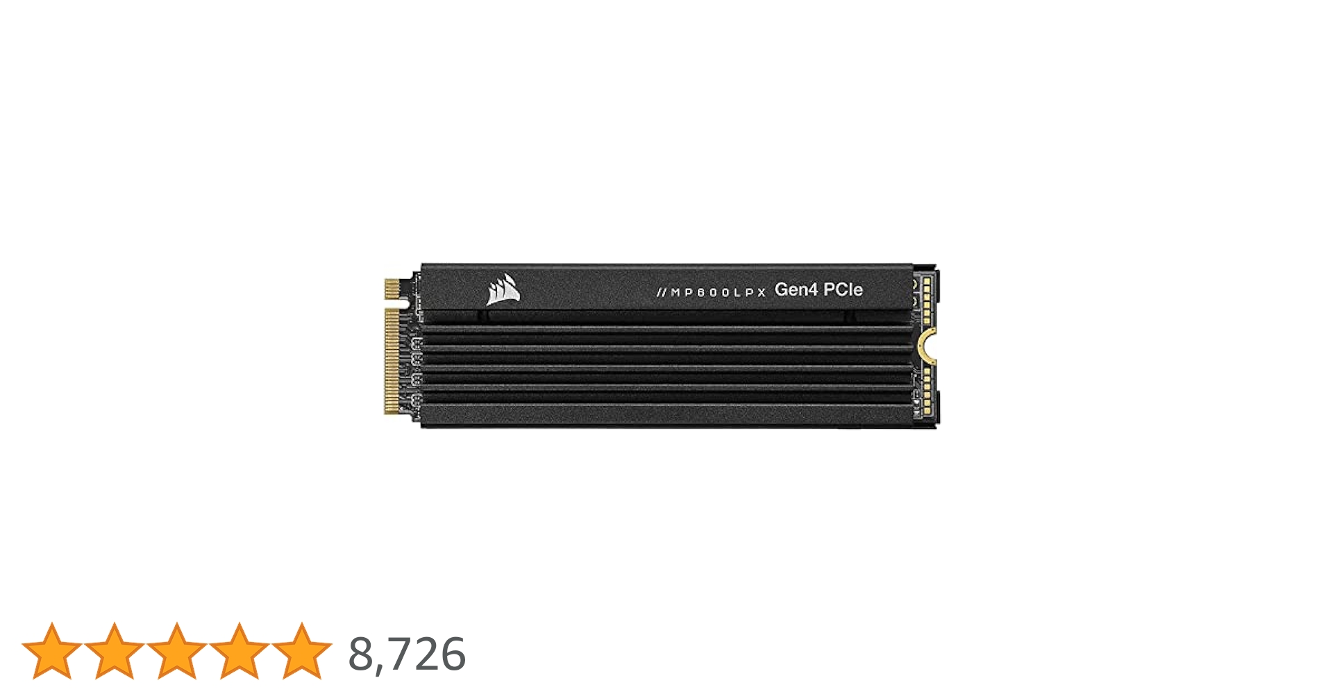 内蔵型SSD CORSAIR MP600 CORE 2TB Amazon | CORSAIR M.2 SSD MP600 CORE XTシリーズ 2TB PCIe Gen4