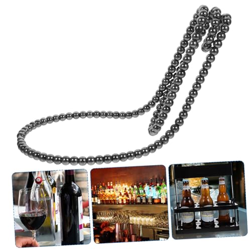 Soporte para botellas en forma de collar de perlas Alipis miniatura 2