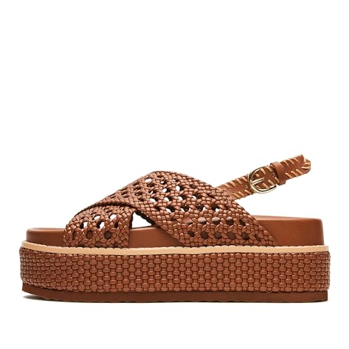 Woven Platform Sandals for Women Comfortable Open Toe Design with Breathable Material for Dressyor Casual Occasions