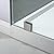 WOODBRIDGE MBSDC6062-B Shower Door, Brushed Nickel