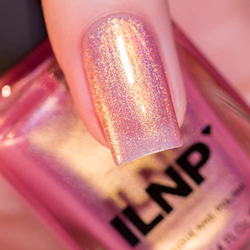 ILNP-Yes-Please-Soft-Pink-Holographic-Shimmer-Nail-Polish ILNP Yes Please - Soft Pink Holographic Shimmer Nail Polish - Image 3