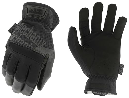 Guantes FastFit® Covert de Mechanix Wear (Pequeña, Covert Negro)