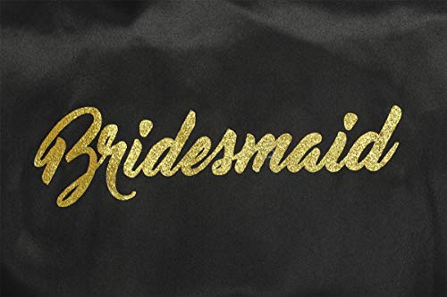 Image of Giova Women Bridal Robe for Bride and Bridesmaid Getting Ready Wedding Party Bathrobe