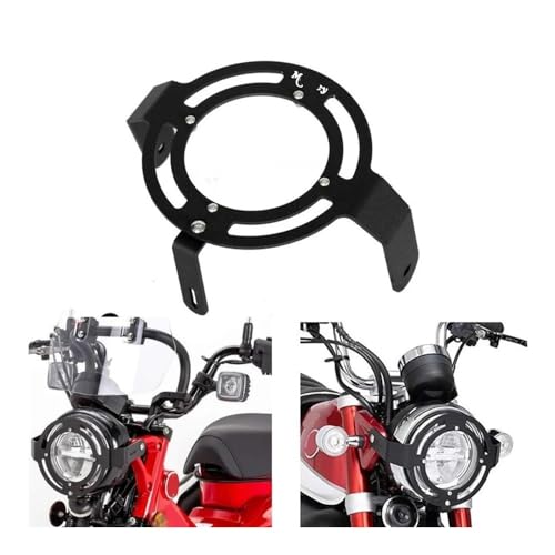 Couvercle de protection phare pour MONKEY125 finition robuste premium