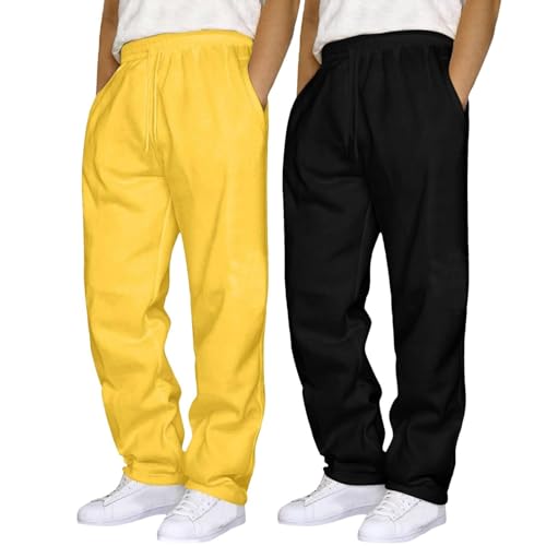 Pantalon en tissu avec poches et cordon de serrage haut de gamme