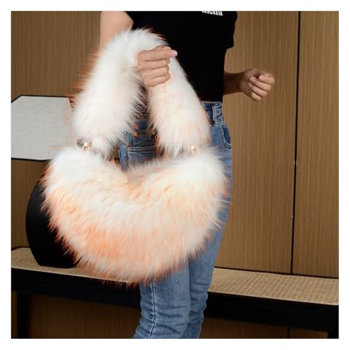 Women's shoulder bag, semi-circular dumpling-shaped handbag, lightweight and portable, suitable for winter travel 7