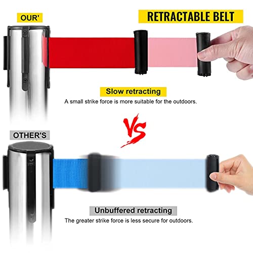 Gestion des files d'attente efficace grâce au ruban mural rétractable - 7