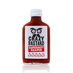 Crazy Bastard Superhot Reaper – Ultra hete chilisaus met 50% Carolina Reaper chilli
