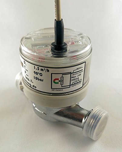 MISURATORE DI FLUSSO (CONTATORE ACQUA) CON USCITA AD IMPULSI - WATER FLOW METER 1 Imp./L Qn 1,5m³/h