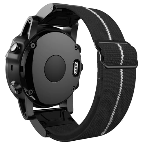 Bracelet nylon Fenix 6X Pro haut de gamme extensible agate 26mm - 4