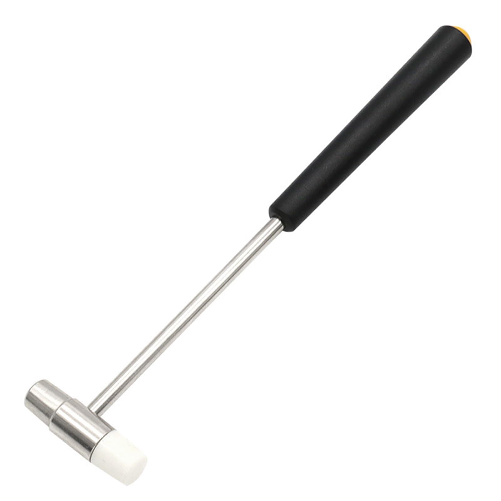 Dual Head Jewelry Hammer,Dual Head Mini Watchmaker Hammer,Small Hammers,Plastic & Metal HeadMallet MiniJewelry Hammers for DIY Crafts,Watches,Tuning,Jewelry Making,Woodworking,Musical Instruments