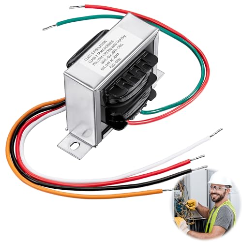 1 pack 24v 40va control transformer primary 120 208 240v secondary 24v hvac furnace transformer multi tap