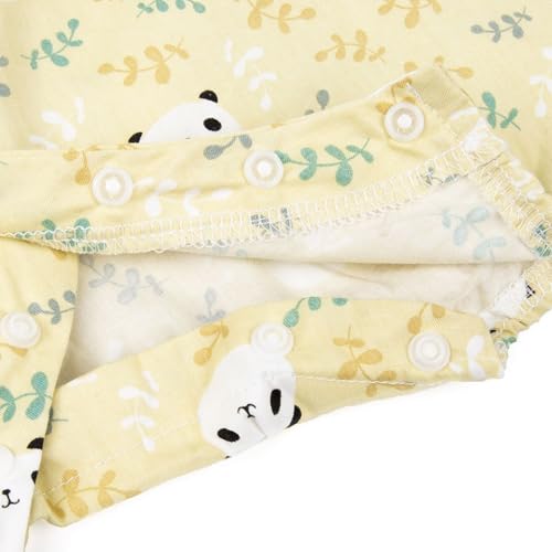 Image of Baby Japanese Kimono Robe Cotton Infant Comfy Loose Romper