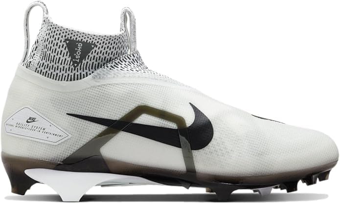 Image of Nike Alpha Menace Elite 3 White /Particle Grey /Opti Yellow /Black Mens Football Cleat.
