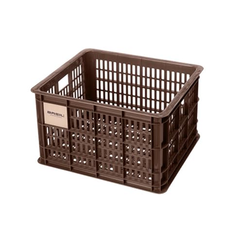 Basil B.V. Crate L MIK Fahrradkaste Schwarz 45.25x29.8x27.4cm