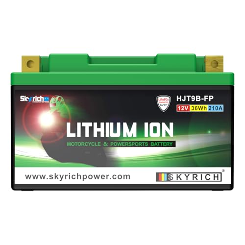 Batterie Skyrich Lithium HJT9B-FP haute capacité et démarrage ultra léger