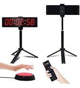 Amazon | YZ ジムタイマー、スタート/ストップボタン付きジムクロック