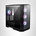 MSI MAG PANO M100R PZ - Premium Mid-Tower Gaming PC Case - Tempered Glass Side Panel - ARGB 120mm Fans - Liquid Cooling Support up to 360mm Radiator - Vented Front Panel