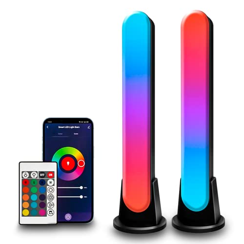 Luminária Led barra de luz 4Leader wifi inteligente compatível com alexa google assistente bluetooth