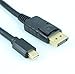 My Cable Mart 6ft Mini DisplayPort v2 (16K@60Hz/80Gbps) to DisplayPort Cables